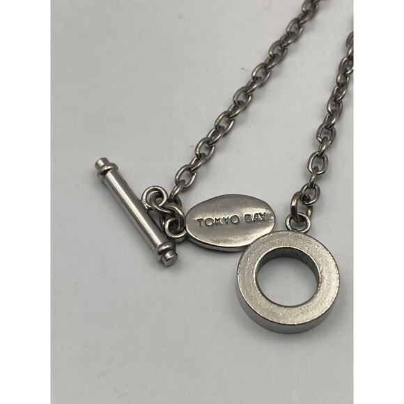 Tokyo Bay Quartz Pendant Pocket Watch Necklace 30" -  Open Face - New Battery - Picture 6 of 9